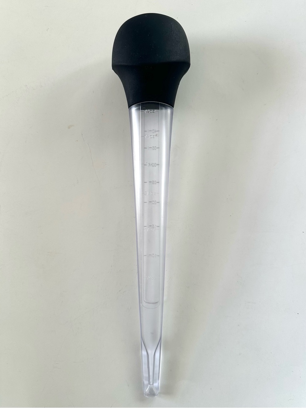 GoodCook 1.5 oz Liquid Baster Clear Plastic W Rubber Bulb Marinating Turkey Tool